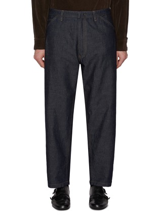 Main View - Click To Enlarge - PRADA - Light Chambray Dark Wash Jeans