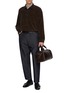 Figure View - Click To Enlarge - PRADA - Light Chambray Dark Wash Jeans