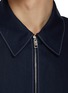  - PRADA - Contrast Stitch Zip Up Jacket