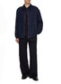 Figure View - Click To Enlarge - PRADA - Contrast Stitch Zip Up Jacket