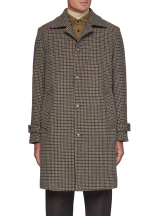 TOMORROWLAND | Single Breasted Notch Lapel Wool Coat | Men
