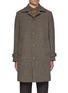 Main View - Click To Enlarge - VALSTAR - Marcello Virgin Wool Houndstooth Overcoat