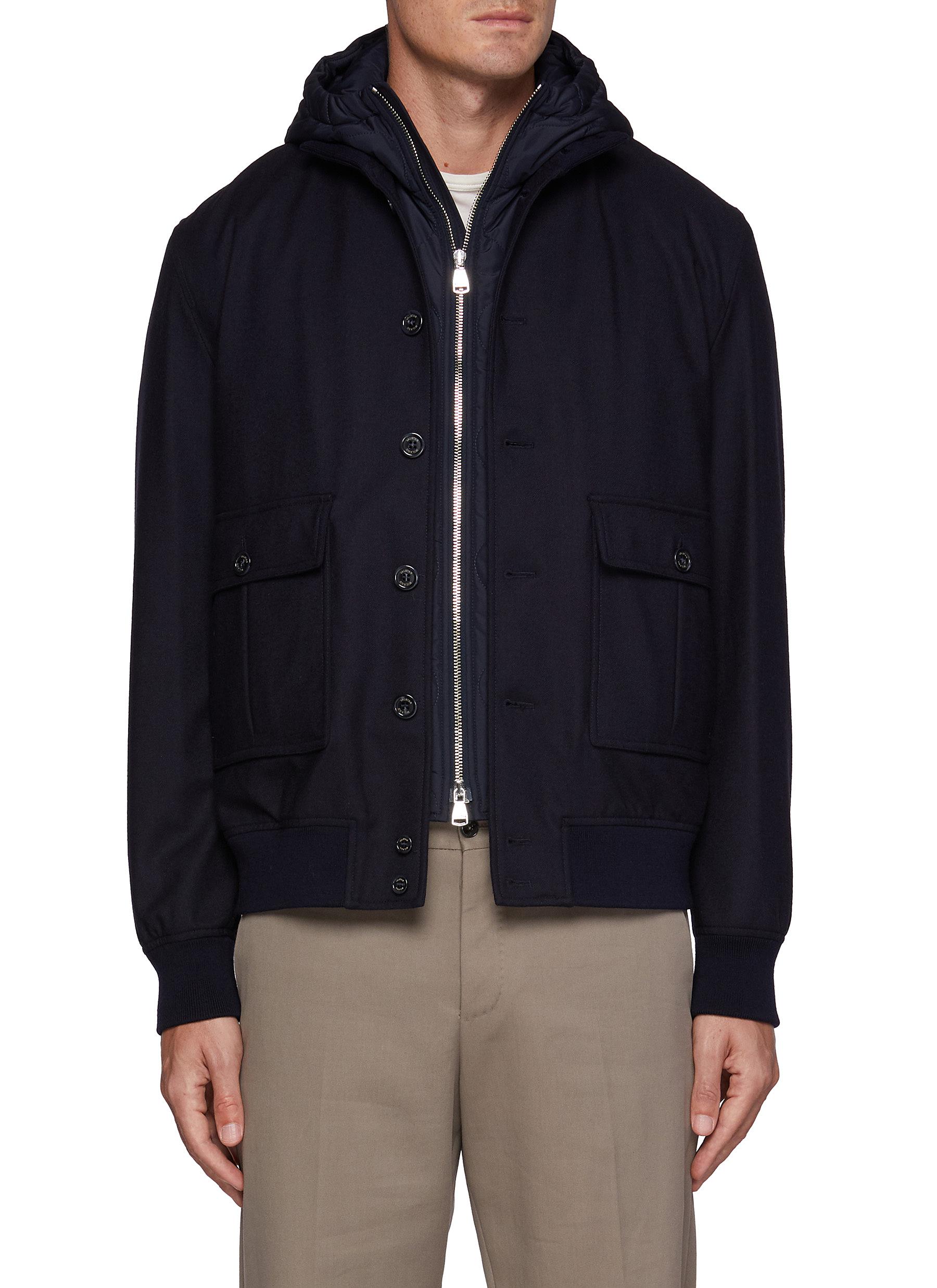 VALSTAR Valstarino Waterproof Flannel Jacket Men Lane Crawford