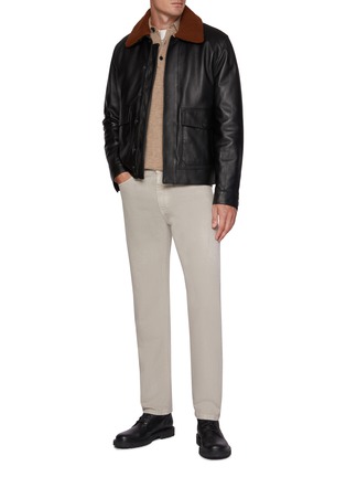 Shearling-lined bomber jacket - Women | MANGO OUTLET USA
