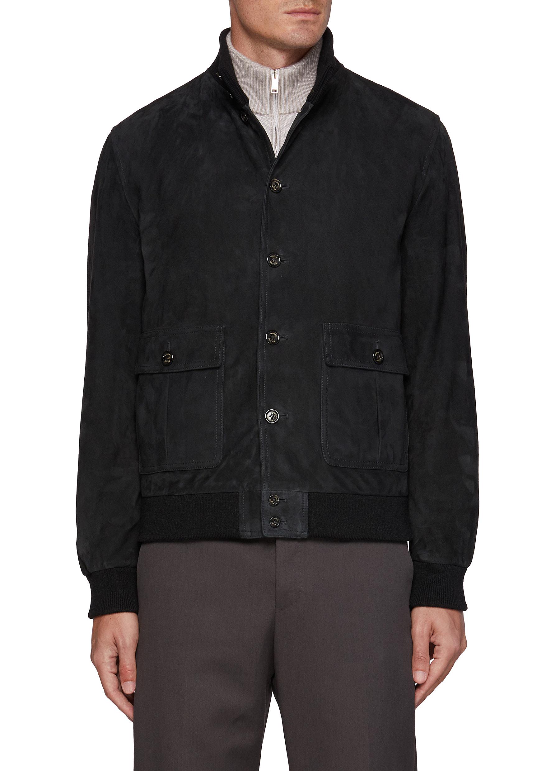 世界を買える 海外ブランド Jacket Suede Valstarino | VALSTAR | Crawford Lane | Men ジャケット・アウター