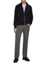 Figure View - Click To Enlarge - VALSTAR - Reversible Waterproof Suede Nylon Bomber Jacket