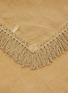 Detail View - Click To Enlarge - ONCE MILANO - Long Fringe Napkin Set — Hay