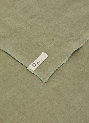 Detail View - Click To Enlarge - ONCE MILANO - Rolled Hem Napkin Set — Mint