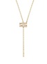 Main View - Click To Enlarge - NOUVEL HÉRITAGE - Latch 18K Gold Diamond Pendant Necklace