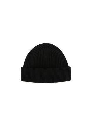 Figure View - Click To Enlarge - LOEWE - Logo Embroidered Wool Beanie