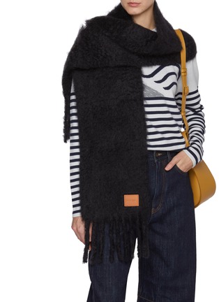 LOEWE | Textured Mohair Blend Scarf