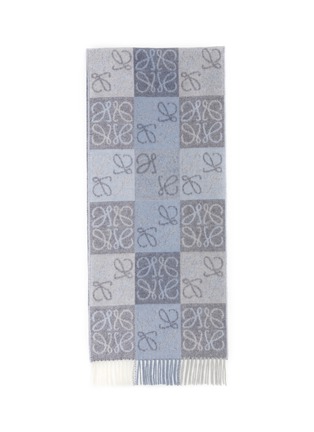 Main View - Click To Enlarge - LOEWE - Anagram Wool Cashmere Scarf