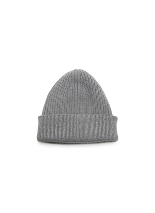 Figure View - Click To Enlarge - LOEWE - Logo Embroidered Wool Beanie