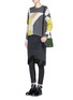 Figure View - Click To Enlarge - RAG & BONE - 'Hilary' abstract colourblock sweater