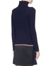 Back View - Click To Enlarge - RAG & BONE - 'Sarah' cashmere-wool side zip turtleneck sweater