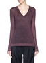 Main View - Click To Enlarge - RAG & BONE - 'Marie' Lurex knit V-neck sweater