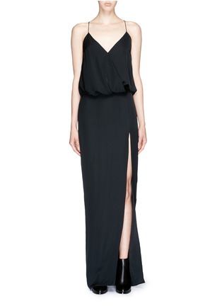 Main View - Click To Enlarge - ELIZABETH AND JAMES - 'Kora' wrap camisole maxi dress