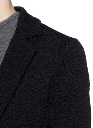 Detail View - Click To Enlarge - ELIZABETH AND JAMES - 'Embry' textured stretch blazer