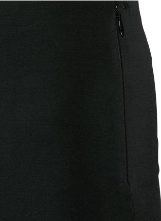 Detail View - Click To Enlarge - ELIZABETH AND JAMES - 'Anakin' stretch crepe split midi skirt