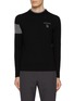 Main View - Click To Enlarge - SOUTHCAPE - Contrast Stripe Logo Sweater