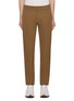 Main View - Click To Enlarge - SOUTHCAPE - Cropped Contrast Logo Waistband Pants