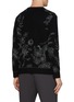 Back View - Click To Enlarge - SOUTHCAPE - Botanical Print Logo Sweater