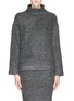 Main View - Click To Enlarge - ELIZABETH AND JAMES - 'Kirk' stretch bouclé knit turtleneck sweater