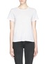 Main View - Click To Enlarge - ELIZABETH AND JAMES - 'Uma' plaid back cotton jersey tee