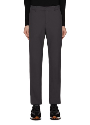 Main View - Click To Enlarge - SOUTHCAPE - Cropped Contrast Logo Waistband Pants