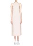 Main View - Click To Enlarge - ELIZABETH AND JAMES - 'Indra' racer front crepe midi dress