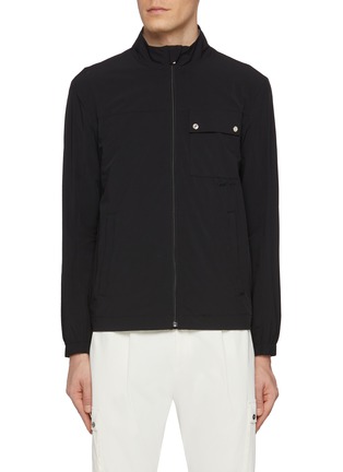 Main View - Click To Enlarge - SOUTHCAPE - Zip Up Chest Pocket Jacket