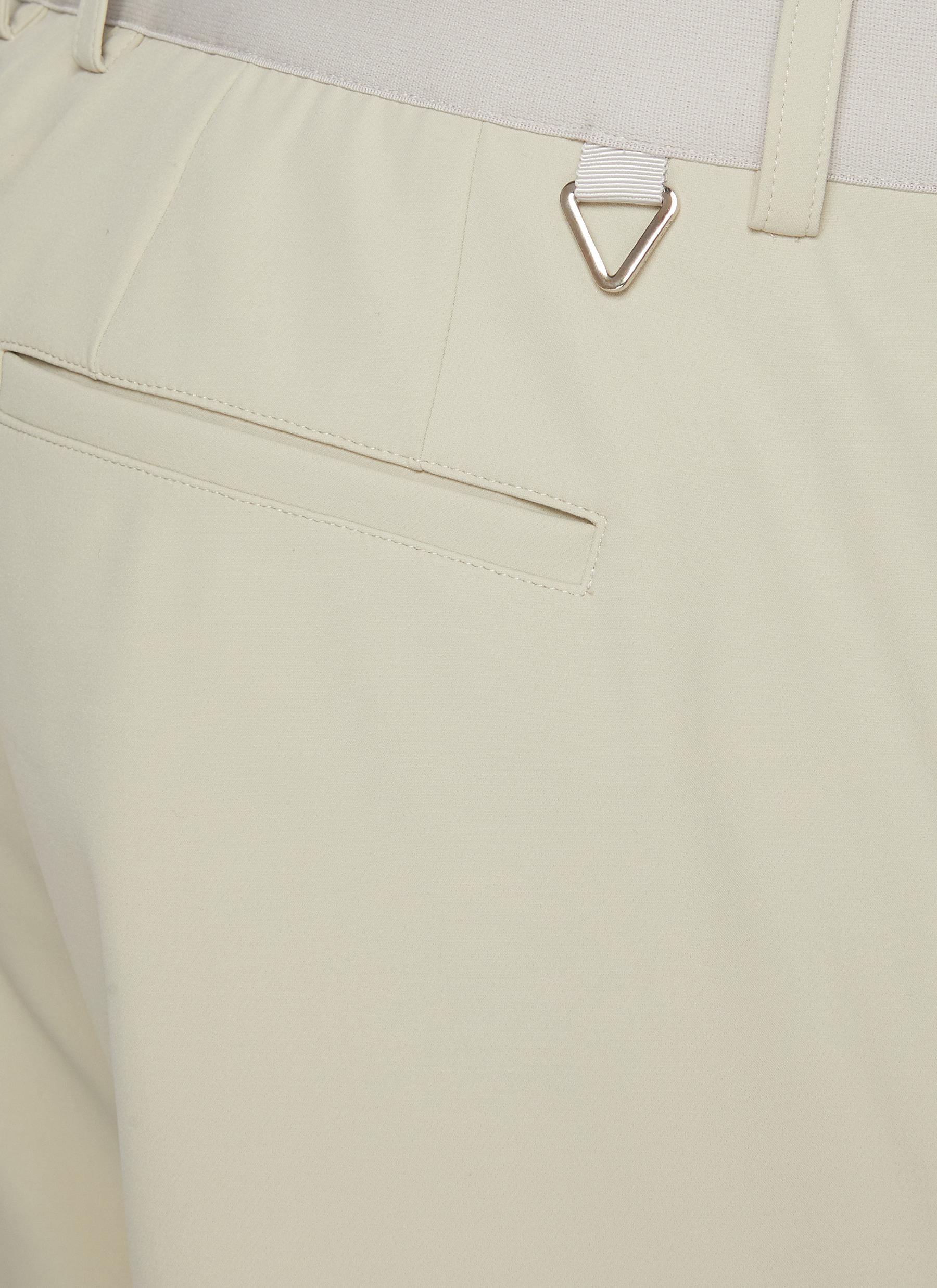 Cropped Logo Waistband Pants - Thumbnail 4