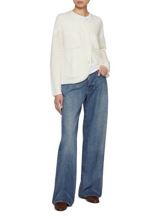 Figure View - Click To Enlarge - ARCH4 - Tulip Cashmere Knit Cardigan