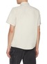 Back View - Click To Enlarge - MAISON MARGIELA - Buttoned Pocket Cotton Shirt