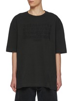 MAISON MARGIELA | Shdadow Numbers Cotton T-shirt | Men