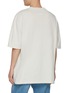 Back View - Click To Enlarge - MAISON MARGIELA - Stitched Numeric Logo Cotton T-Shirt