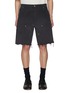 Main View - Click To Enlarge - MAISON MARGIELA - Frayed Hem Carpenter Denim Shorts