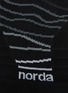 Detail View - Click To Enlarge - NORDA - Line Graphic Nylon Socks