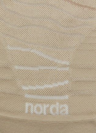 Detail View - Click To Enlarge - NORDA - Line Graphic Nylon Socks