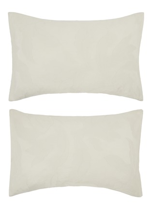 Main View - Click To Enlarge - SOCIETY LIMONTA - Charis Pillowcase Set of 2 — Mastice