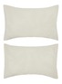 Main View - Click To Enlarge - SOCIETY LIMONTA - Charis Pillowcase Set of 2 — Mastice