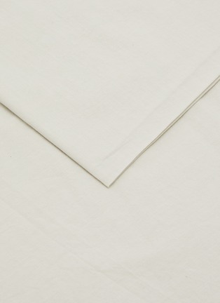 Detail View - Click To Enlarge - SOCIETY LIMONTA - Nite King Size Fitted Sheet — Mastice