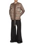 Figure View - Click To Enlarge - RICK OWENS  - X Moncler Longue Saison Puffer Shirt Jacket