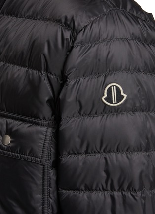  - RICK OWENS  - X Moncler Longue Saison Puffer Shirt Jacket