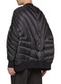 Back View - Click To Enlarge - RICK OWENS  - X Moncler Longue Saison Quilted Radiance Peter Puffer Jacket