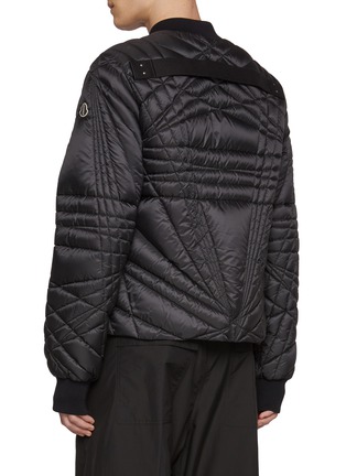 RICK OWENS X Moncler Longue Saison Quilted Megapenta Flight Puffer Jacket Men Lane Crawford