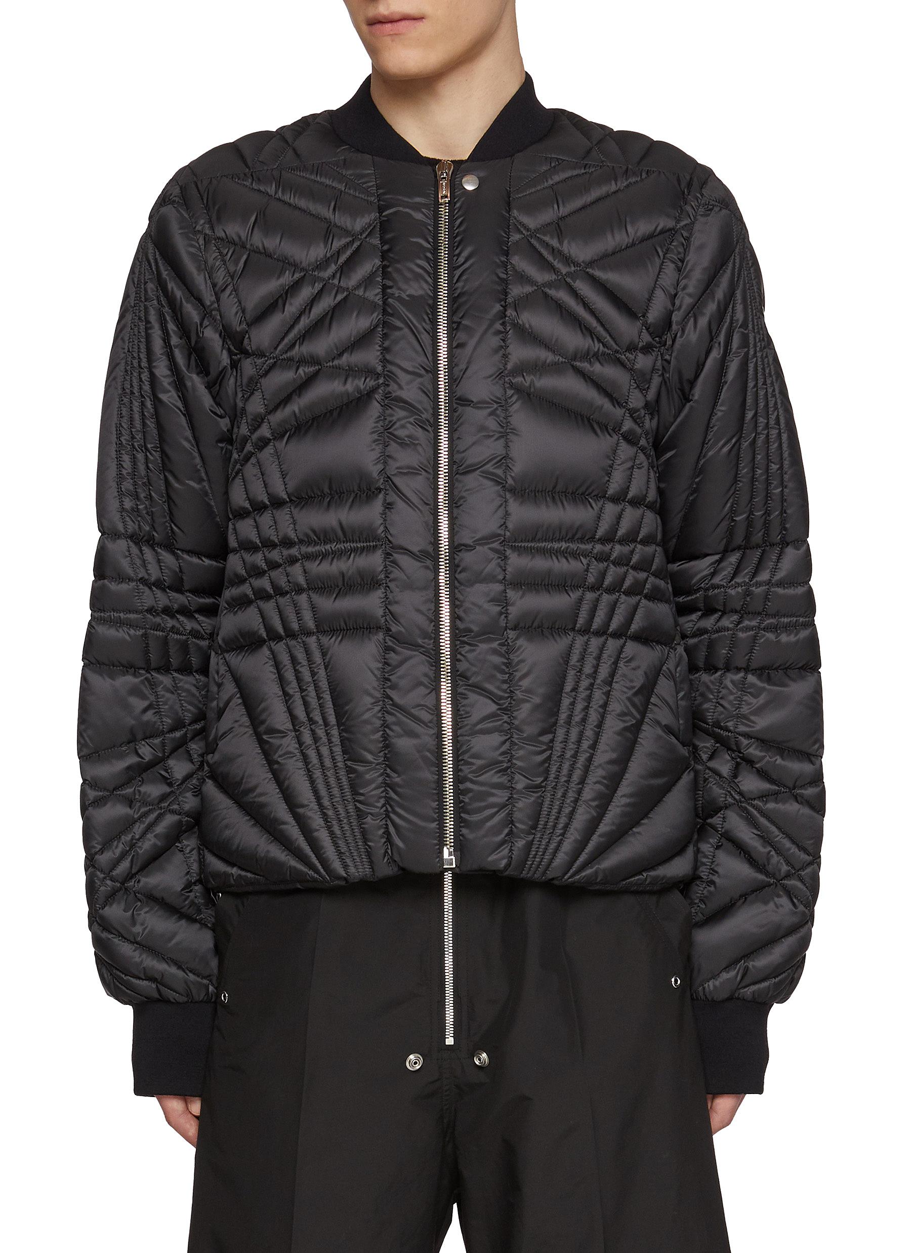 Moncler quilted blazer online