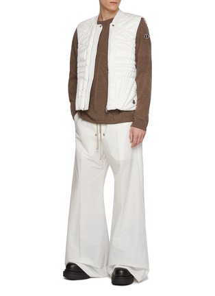 Figure View - Click To Enlarge - RICK OWENS  - X Moncler Bela Wide Leg Pants