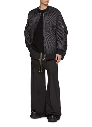 Figure View - Click To Enlarge - RICK OWENS  - X Moncler Bela Wide Leg Pants