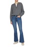 Figure View - Click To Enlarge - FRAME - Le Pixie High Flare Jeans